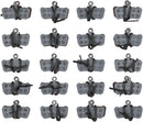 SRAM Disc Brake Pads - Organic Compound Steel Backed Powerful For Trail Guide G2 Box/20 Pair