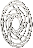 Jagwire Sport SR1 Disc Brake Rotor - 140mm 6-Bolt Silver