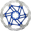 Hope Floating Disc Brake Rotor - 200mm 6-Bolt Blue
