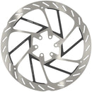 SRAM HS2 Disc Brake Rotor - 200mm 6-Bolt Rounded Silver/Black