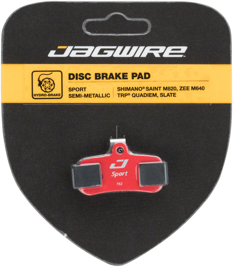 Jagwire Sport Semi-Metallic Disc Brake Pads - For Shimano Deore XT M8020 Saint M810/M820 Zee M640