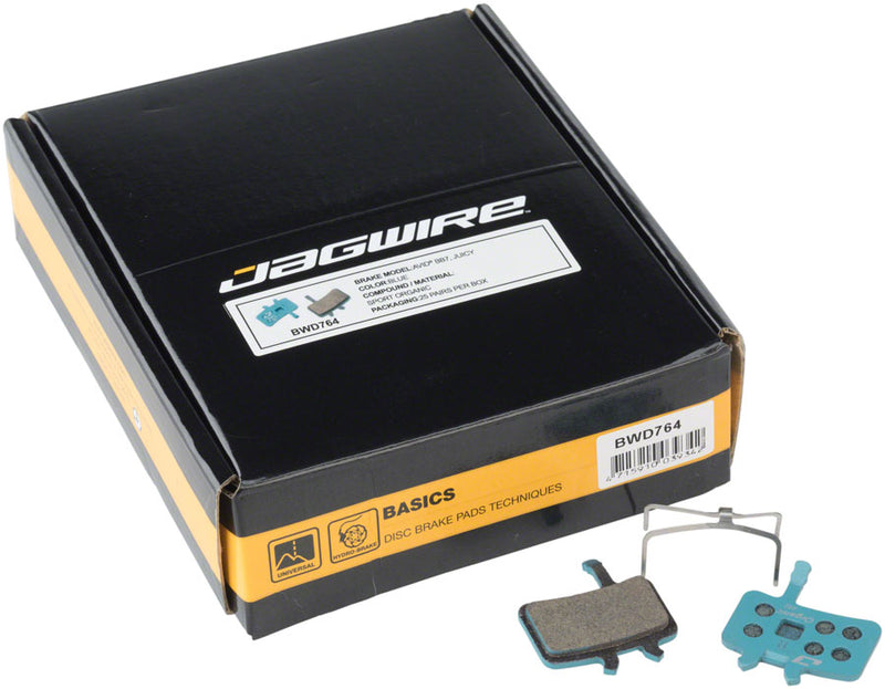 Jagwire Sport Organic Disc Brake Pads - For Avid BB7 Juicy Bulk Box of 25