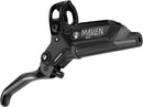 SRAM Maven Silver Disc Brake Lever - Rear Post Mount 4-Piston Aluminum Lever SS Hardware BLK A1