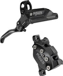 SRAM Maven Silver Disc Brake Lever - Rear Post Mount 4-Piston Aluminum Lever SS Hardware BLK A1