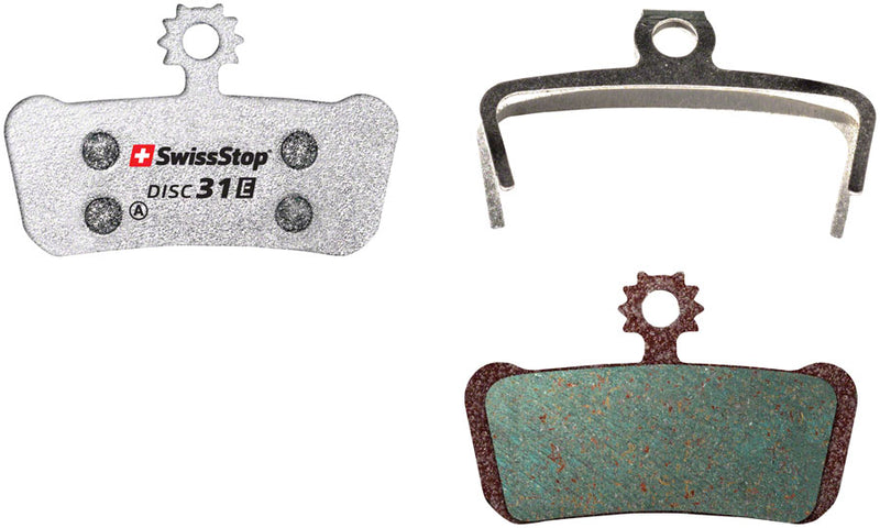 SwissStop E Compound Brake Pad Set Disc 31: for SRAM Guide and Elixir Trail