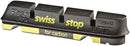 SwissStop FlashPro Set of 4 SRAM/Shimano Rim Brake Inserts BLK Prince Compound