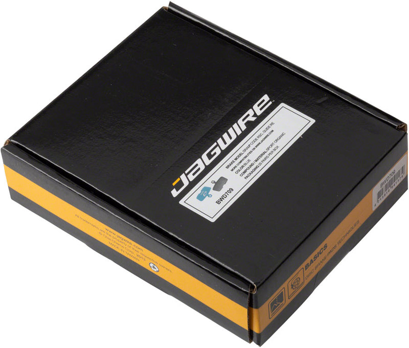 Jagwire Sport Organic Disc Brake Pads for SRAM Code Box of 25 Pairs