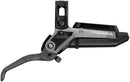 SRAM Code Ultimate Stealth Disc Brake Lever - Front Post Mount 4-Piston Carbon Lever Titanium Hardware BLK/Silver C1