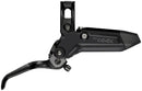 SRAM Level Silver Stealth Disc Brake Lever - Rear Post Mount 2-Piston Aluminum Lever SS Hardware BLK C1