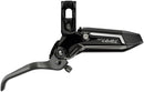 SRAM Level Ultimate Stealth Disc Brake Lever - Front Post Mount 2-Piston Carbon Lever Titanium Hardware Gloss BLK C1