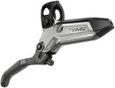 SRAM Level Ultimate Stealth Disc Brake Lever - Front Post Mount 4-Piston Carbon Lever Titanium Hardware BLK/Silver C1