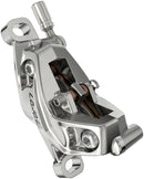SRAM Level Ultimate Stealth Disc Brake Lever - Front Post Mount 4-Piston Carbon Lever Titanium Hardware BLK/Silver C1