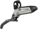 SRAM Level Ultimate Stealth Disc Brake Lever - Rear Post Mount 4-Piston Carbon Lever Titanium Hardware BLK/Silver C1