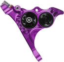 Hope RX4+ Disc Brake Caliper - Front Flat Mount Direct +20mm DOT Type Purple
