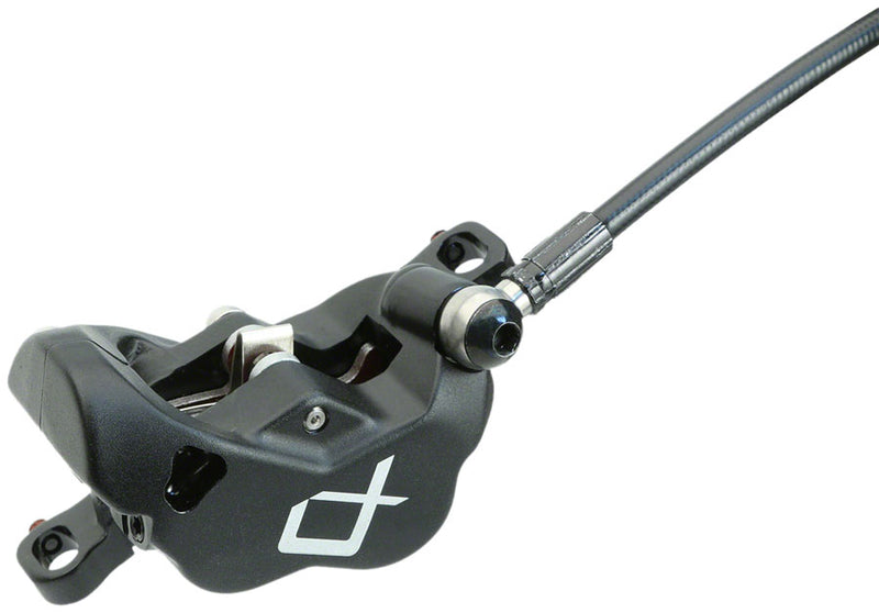 Hayes Dominion T4 Disc Brake and Lever - Rear Hydraulic Post Mount Black