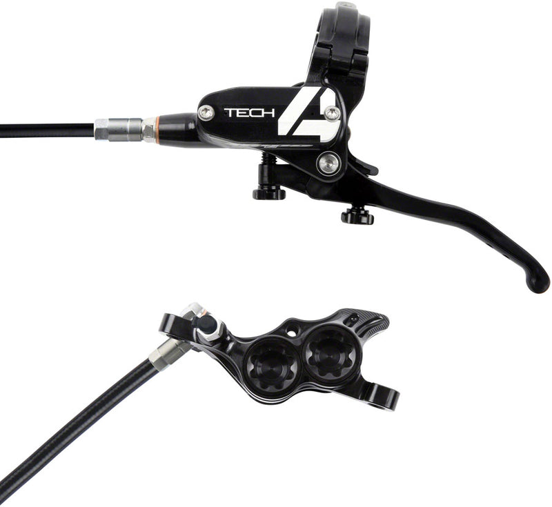 Hope Tech 4 E4 Disc Brake and Lever Set - Front Hydraulic Post Mount Black