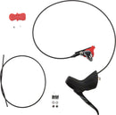 SRAM Force 1 Disc Brake and Lever - Front Hydraulic Flat Mount Black A1