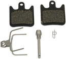 Hope X2 Organic Disc Brake Pad with Alloy Back Plate: 2 Piston Pads