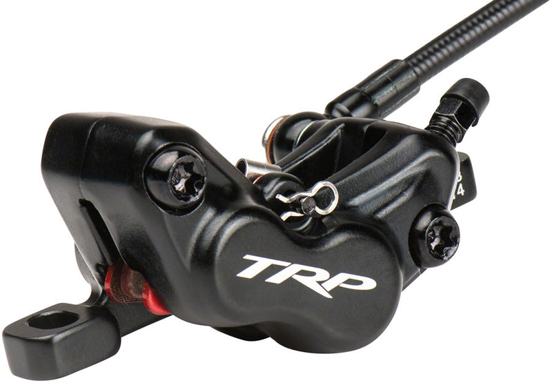 TRP Slate T4 Disc Brake and Lever - Front Hydraulic Post Mount Black