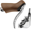 TRP Hylex RS Disc Brake and Lever - Front Hydraulic Flat Mount Gum/Silver