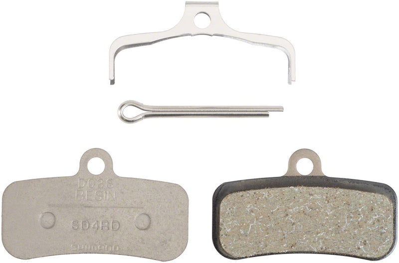 Shimano D03S-RX Disc Brake Pad Spring - Resin Compound Stainless Steel Back Plate One Pair