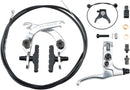 Odyssey Evolver 2.5 U-Brake Set Frt or Rr Polished Chrome Caliper-Lever and Cable