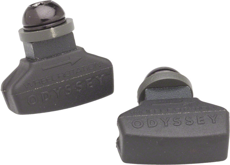 Odyssey Ghost Brake Pads Black Normal Compound Threaded Post