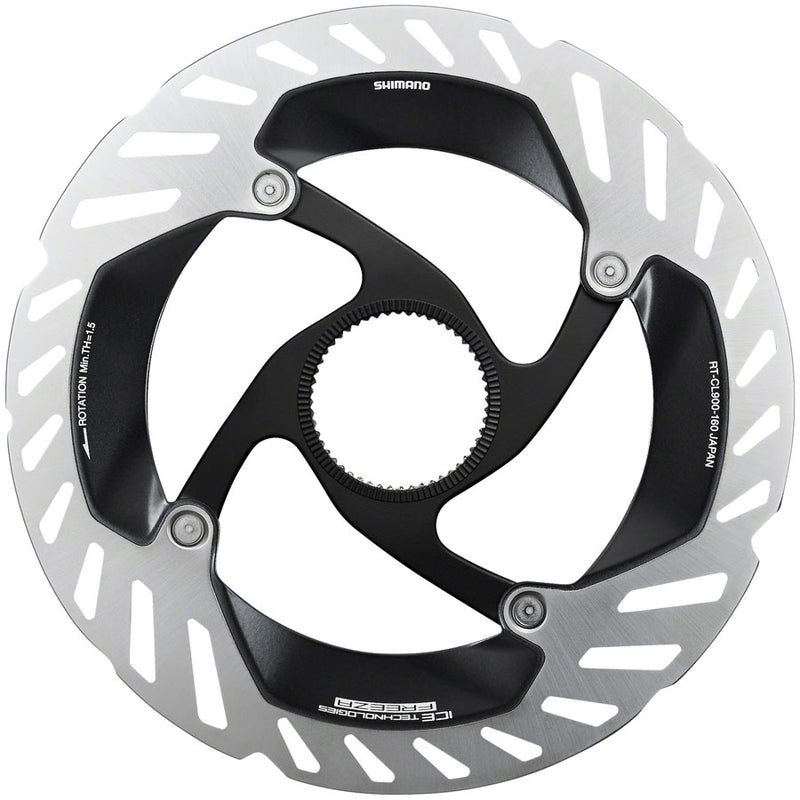 Shimano Dura-Ace RT-CL900 S Disc Brake Rotor Lockring - 160mm CenterLock Silver
