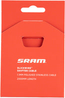 SRAM SlickWire Shift Cable - 1.1mm 2300mm Length Silver