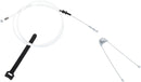 Odyssey Adjustable Linear Quik-Slic Kable Brake Cable - 1.5mm Glow White