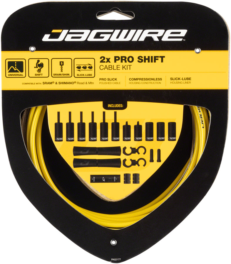 Jagwire Pro Shift Kit Road/Mountain SRAM/Shimano Yellow