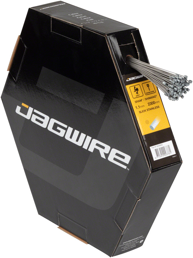 Jagwire Sport Shift Cable - 1.1 x 2300mm Slick Stainless Steel For SRAM/Shimano Box of 100