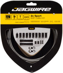 Jagwire 2x Sport Shift Cable Kit SRAM/Shimano Ice Gray