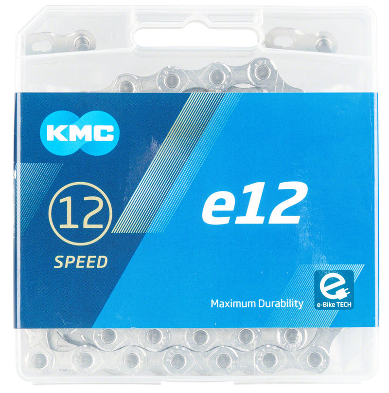 KMC e12 Chain - 12-Speed 136 Links Silver