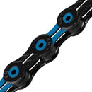 KMC DLC 11 Chain - 11-Speed 118 Links Black/Blue