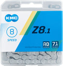 KMC Z8.1 RB Rustbuster Chain - 8-Speed 116 Links Gray