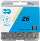 KMC Z6 Chain - 6 7-Speed 116 Links Gray