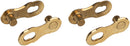 KMC MissingLink-12 Connector - 12-Speed Ti Gold 2 Pairs/Card