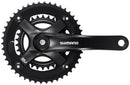 Shimano FC-TY-501-2 Crankset - 170mm 7/8-Speed 46-30t Riveted Square Taper JIS Spindle Interface BLK