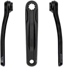 Full Speed Ahead CK-762 Yamaha /Giant Ebike Crank Arm Set - 165mm ISIS Black