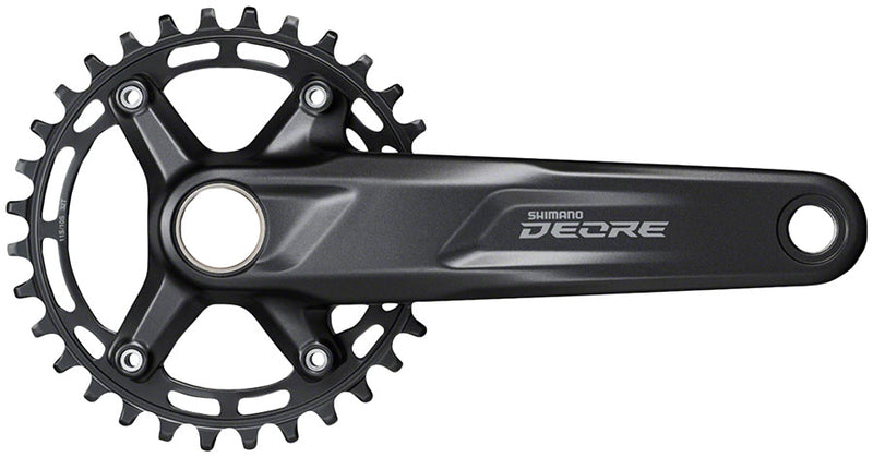 Shimano Deore FC-M5100-1 Crankset - 170mm 10/11-Speed 32t 96 BCD Hollowtech II Spindle Interface BLK