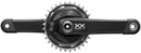SRAM XX Eagle T-Type AXS Power Meter Wide Crankset - 175mm 12-Spd 32t Chainring DM Thread Mount PM Spider DUB Spindle Interface Blk