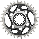 SRAM XX SL Eagle T-Type Direct Mount Chainring - 32t 12-Speed 8-Bolt Direct Mount 3mm Offset Aluminum BLK/Silver D1