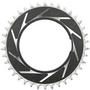 SRAM XX SL Eagle T-Type Thread Mount Chainring - 38t 12-Speed Thread Mount  For XX SL PM Spider 3mm Offset Aluminum BLK/Silver