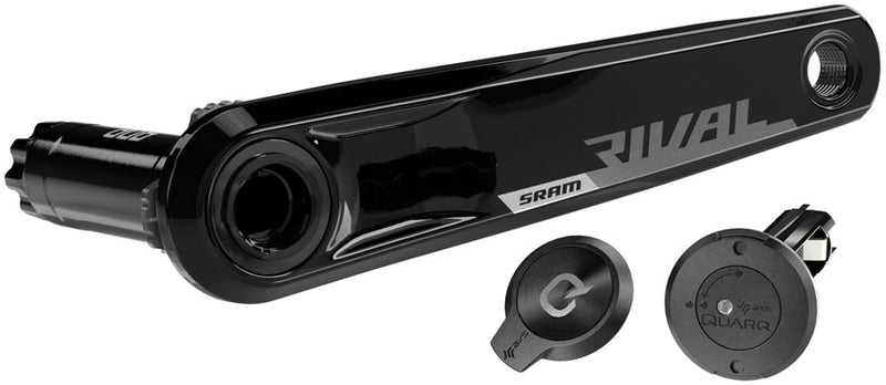 SRAM Rival AXS Power Meter Left Crank Arm Spindle Upgrade Kit - 160mm DUB Spindle Interface BLK D1