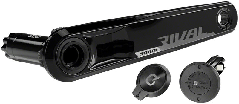 SRAM Rival AXS Wide Power Meter Left Crank Arm Spindle Upgrade Kit - 170mm 8-Bolt Direct Mount DUB Spindle Interface BLK D1