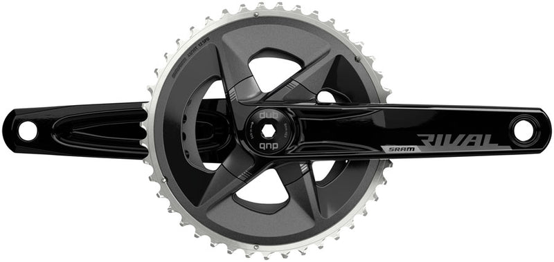 SRAM Rival AXS Wide Crankset - 170mm 12-Speed 43/30t 94 BCD DUB Spindle Interface BLK D1