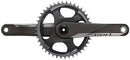 SRAM RED 1 AXS Crankset - 172.5mm 12-Speed 40t 8-Bolt Direct Mount DUB Spindle Interface Natural Carbon D1