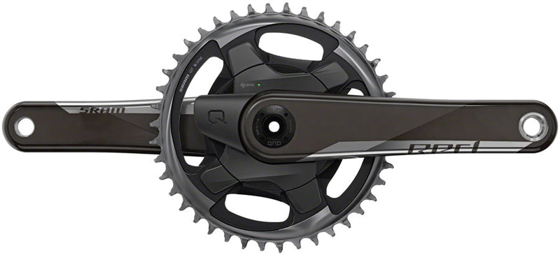 SRAM RED 1 AXS Power Meter Crankset - 172.5mm 12-Speed 40t Direct Mount DUB Spindle Interface Natural Carbon D1