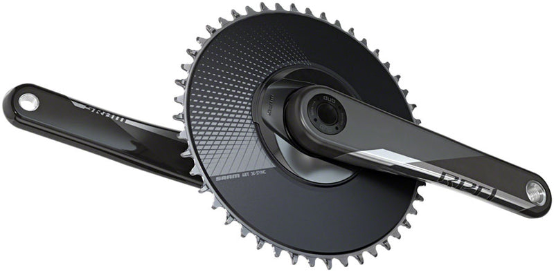 SRAM RED 1 AXS Crankset - 170mm 12-Speed 48t Direct Mount DUB Spindle Interface Natural Carbon D1